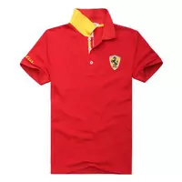 tee shirt hommes ferrari purchase cotton fct 2013 italy red